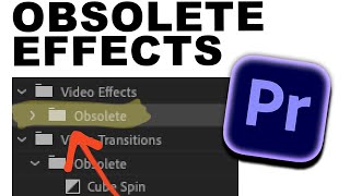 How To Add Obsolete Effects On Premiere Pro [upl. by Napoleon139]