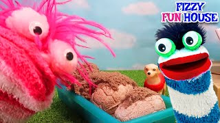 Fizzy Finds Dinosaur Eggs  Explorative Video for Kids [upl. by Lunetta]