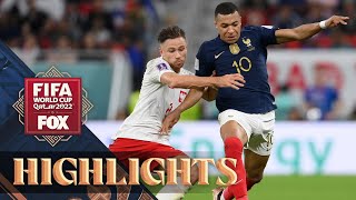 France vs Poland Highlights  2022 FIFA World Cup  Round of 16 [upl. by Kacey937]