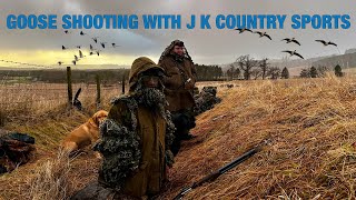 Goose Hunting  Goose Shooting With J K Country Sports [upl. by Jehius]