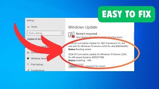 windows update KB5037768KB5038285 not installing in windows 10 [upl. by Ayhdnas38]