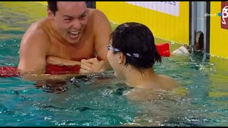 CLUTCH FINISH Haiyang Qin amp Josh Yong headtohead in tight 200m Breaststroke  SCWC 2024 Incheon [upl. by Latsryc]