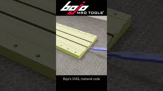 Use Bojo Tools’ ATH62XNGL ¼” Scraper to clean narrow slots more easily and faster [upl. by Kunin429]