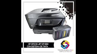 hp 6970 con sistema de tinta quotpurgadoquot [upl. by Dnomyar]