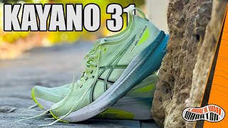 REVIEW ASICS KAYANO 31  El análisis completo y opinión Kayano 31 vs 30 [upl. by Lennie463]