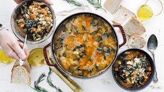 Tuscan Ribollita Soup Recipe [upl. by Lyn]