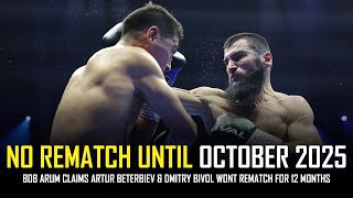 BETERBIEV VS BIVOL REMATCH WONT HAPPEN UNTIL OCTOBER 2025 BOB ARUM 😱 [upl. by Eilrahc]