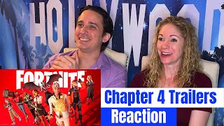 Fortnite Chapter 4 Trailers Reaction  Season 3 Story Recap Reaction [upl. by Toile261]