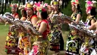 Orang Ulu Dance  Datun Julud Kenyah [upl. by Anitahs]