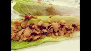 Asian Chicken Lettuce Wraps [upl. by Leilani]