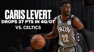 Caris LeVert Drops 37 of CareerHigh 51 PTS In 4QOT vs Celtics [upl. by Hutner394]