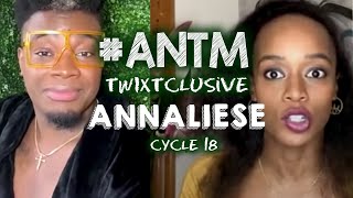 ANTM Annaliese Talks Tyra Banks Bad Reputation Failed Ebonee Davis Friendship amp Alisha White Drama [upl. by Helban219]