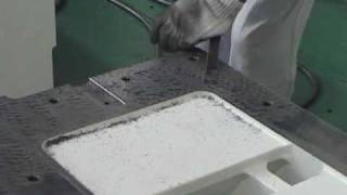 Kitamura Hand Scraping of a Horizontal Machining Center [upl. by Reger]