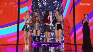 BLACKPINK WIN TOP10 at MMA MelOn Music Awards 2018 [upl. by Batista803]