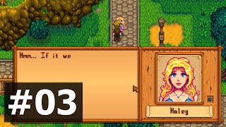 Stardew Valley  03  Haley and Clams Lets Play [upl. by Fina]