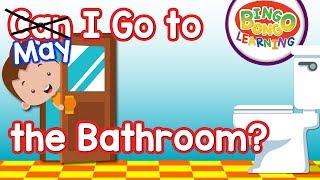 May I Go to the Bathroom Song  BINGOBONGO Kids ESLEFL [upl. by Py]