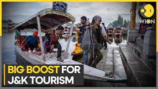 Recordbreaking tourism boom in Jammu and Kashmir  Latest News  WION [upl. by Michail948]