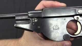 Bergmann 1896  No3 Pistol [upl. by Aunson48]