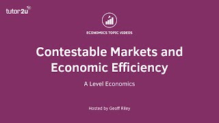 Contestable Markets and Economic Efficiency I A Level and IB Economics [upl. by Juta]