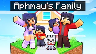 Having an APHMAU FAMILY in Minecraft [upl. by Llewoh]