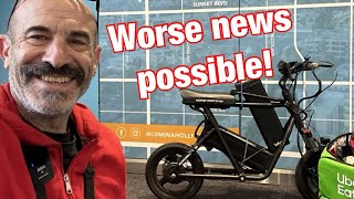 EMOVE Roadrunner V2 Major Morning DISASTER 💣 Electric scooter delivery 🔥 THE BEST SEATED SCOOTER [upl. by Cirdnek]