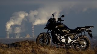 Honda NC700X offroad climbing TKC80 test [upl. by Nyladam]