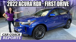 The 2022 ACURA RDX Luxury SUV is SPORTIER and more TECHNOLOGY [upl. by Artapoelc165]