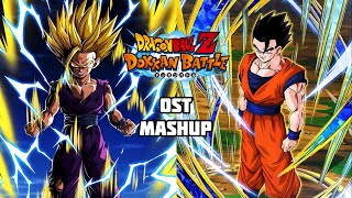 AGL LR SSJ2 Gohan amp TEQ Ultimate Gohan OST Mashup  Dbz Dokkan Battle [upl. by Jegar]