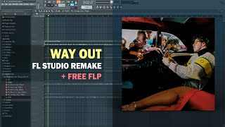 Jack Harlow  Way Out ft Big Sean FL Studio Remake  Free FLP 2020 [upl. by Ahsena]