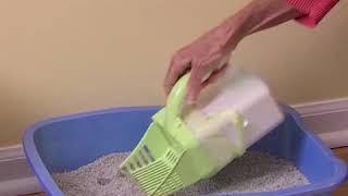 Make Litter Box Cleaning Easier and Cleaner with the Neater Scooper [upl. by Macguiness95]