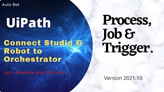 UiPath  How to connect UiPath to OrchestratorRun ProcessJobs amp TriggersUiPath Licensing [upl. by Anaujat]