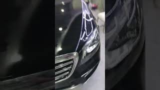 Merseyside Benz frunt back bumper and hod paint repair automobile carcleaning ceramiccoatingcar [upl. by Eanwahs625]