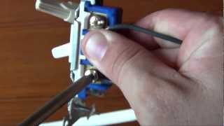 How to Wire a Light Switch [upl. by Eyram]