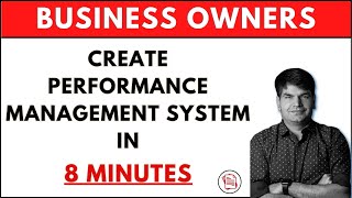 Create Performance Management System in 8 Minutes  Sumit Agarwal performancemanagement coach [upl. by Losse618]