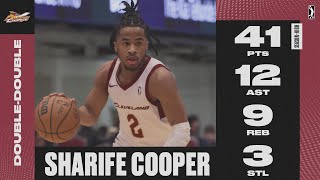 Sharife Cooper Records MASSIVE 41 PTS amp 12 AST DoubleDouble In Cleveland Charge Win [upl. by Enerak801]