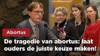 Pepijn van Houwelingen FVD Elke abortus is een tragedie [upl. by Anitnemelc]