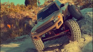 Danchee Ridgerock w upgrades and mods extreme offroad 4x4 RC rock and trail [upl. by Nadnarb798]