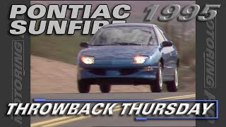 Test Drive of the 1995 Pontiac Sunfire  Throwback Thursday [upl. by Edithe138]