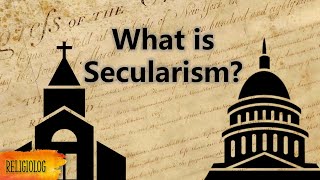 What is Secularism 3 types of secularism political philosophical sociocultural [upl. by Lark]