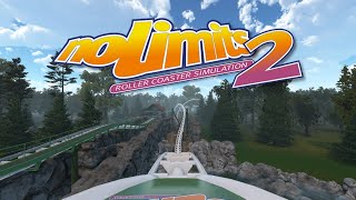 Vekoma Roller Coaster Concept  NOLIMITS 2  Emerald Heights [upl. by Cacia]