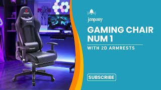 Gaming Chair with 2D Armrests Num 1  Jonpony [upl. by Chandal796]