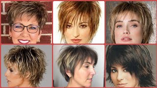 Very Attractive amp Stylish Womens Short Choppy Hair Cut Designs Ideas 2024 gorgeousfashion [upl. by Augustin]