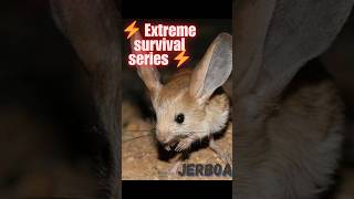 Jerboa  extremesurvival jerboa desertlife wildlife shorts [upl. by Bohannon]