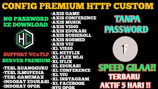 Update config Http Custom Terbaru Telkomsel Ilmupedia Axis Game Telkomsel Ruangguru XL Edukasi [upl. by Luahs]