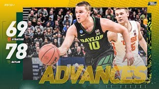 Syracuse vs Baylor First Round NCAA Tournament extended highlights [upl. by Eirene]