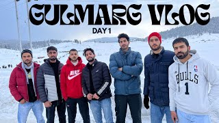 Gulmarg Day 1  Vlog  Trip with IUST Friends  February 2024 [upl. by Crelin]