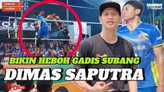 SPIKE KERAS DIMAS SAPUTRA PROLIGA SADI DUSTINE DIDIN BAE TIM KAIK VS OKY DAMAR WENDI SIANAK TERBANG [upl. by Akihsan]