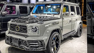 2023 Mercedes AMG G63 P900 PLUS Performance MANSORY is 1000000 WILD SUV Walkaround Review [upl. by Ailisab]