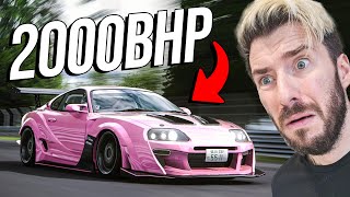 I Tried Driving A 2000bhp Supra Around The Nurburgring [upl. by Eeb]