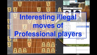 Interesting illegal moves of professional players [upl. by Nylesaj825]